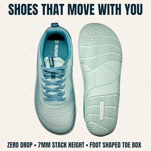 NUNORM Classic - Minimalist, Wide Toe Box Shoe with Flexible Breathable Knit Upper, Zero-Drop Sole, Machine Washable – Perfect for Every Day Wear & in The Gym - Unisex2