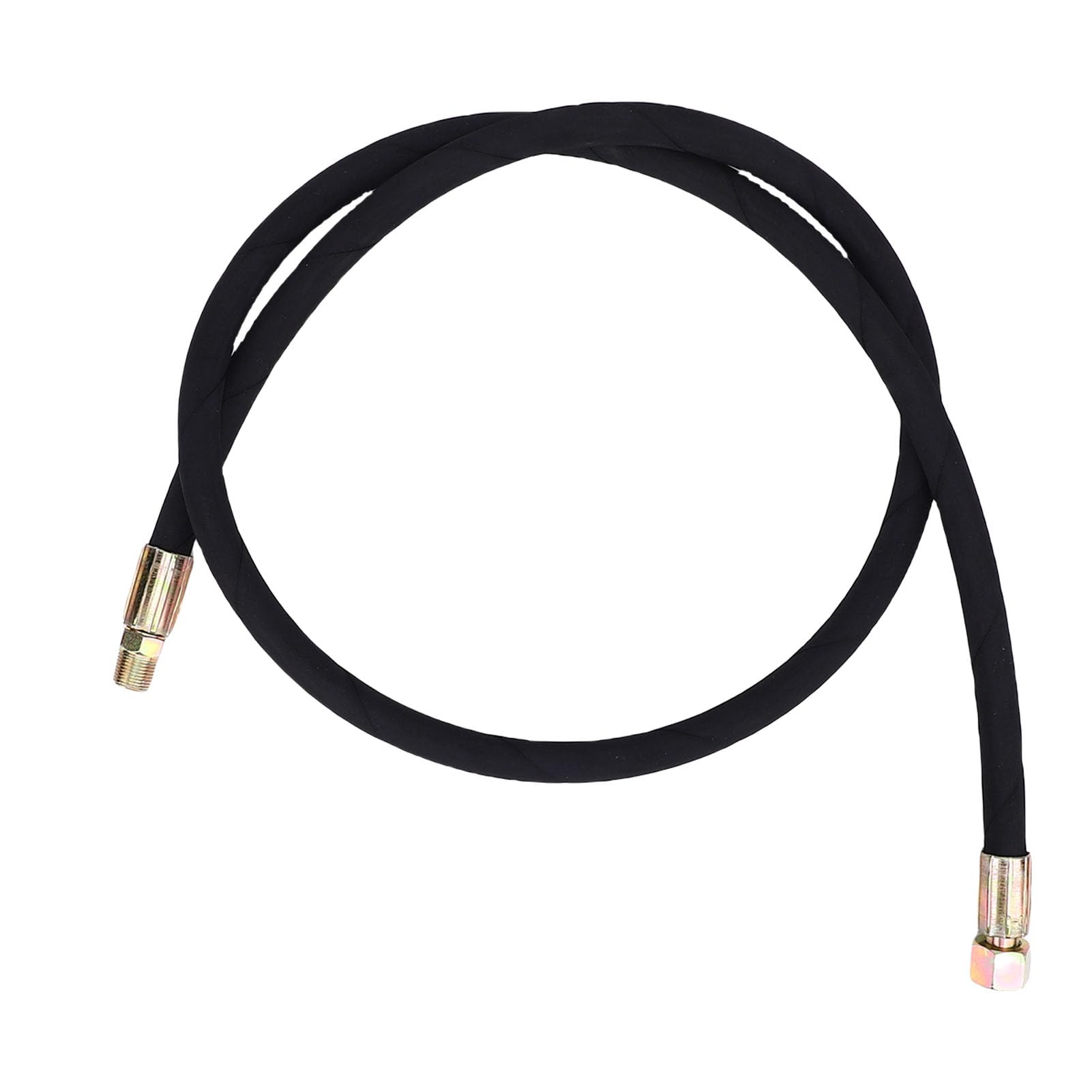 Generic Carrete de Manguera para Lavadora a Presión, Rebobinado Automático Resistente, 4000PSI, para Uso en Exteriores, Acero Al Carbono, Longitud de 32,81 Pies
