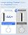 Waterdrop Whole House Water Filter, Sediment Filter Reduce Heavy Metal Filter Cartridge, Replacement for GE® FXHTC, GXWH40L, iSpring, Culligan® RFC-BBSA, Whirlpool®, Any 10" x 4.5" System, 5 Micron