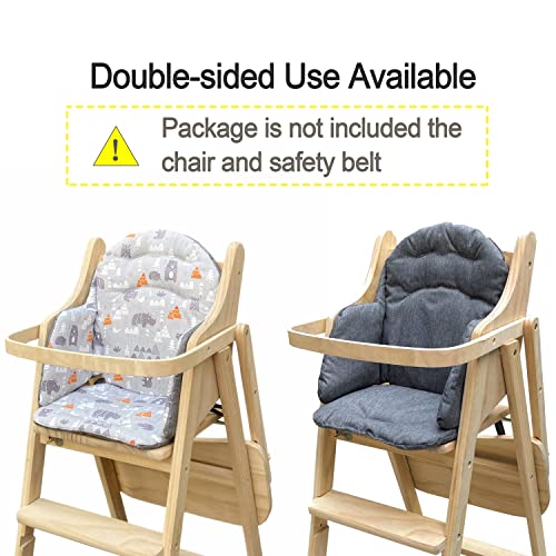 Zarpma Highchair Cushion Insert Baby High Chair Cover Pad Chair Seat Cushion Liner Mat Padding Wooden Highchair Protection Pad #TOP2