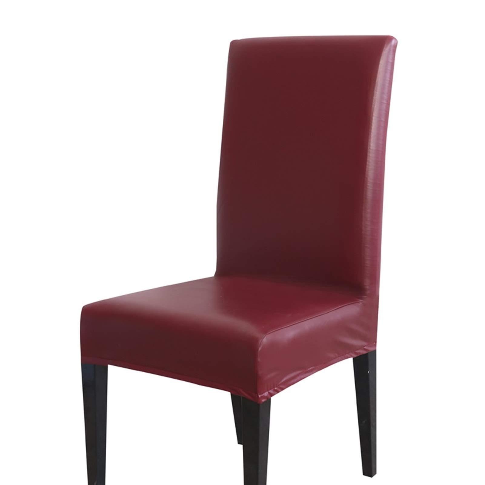 Housse de chaise élastique anti-poils d'animaux et anti-poussière en tissu stretch PU