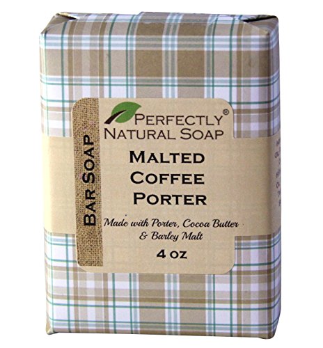 Malted Coffee Porter All Natural Handmade Bar Soap, 4 oz.