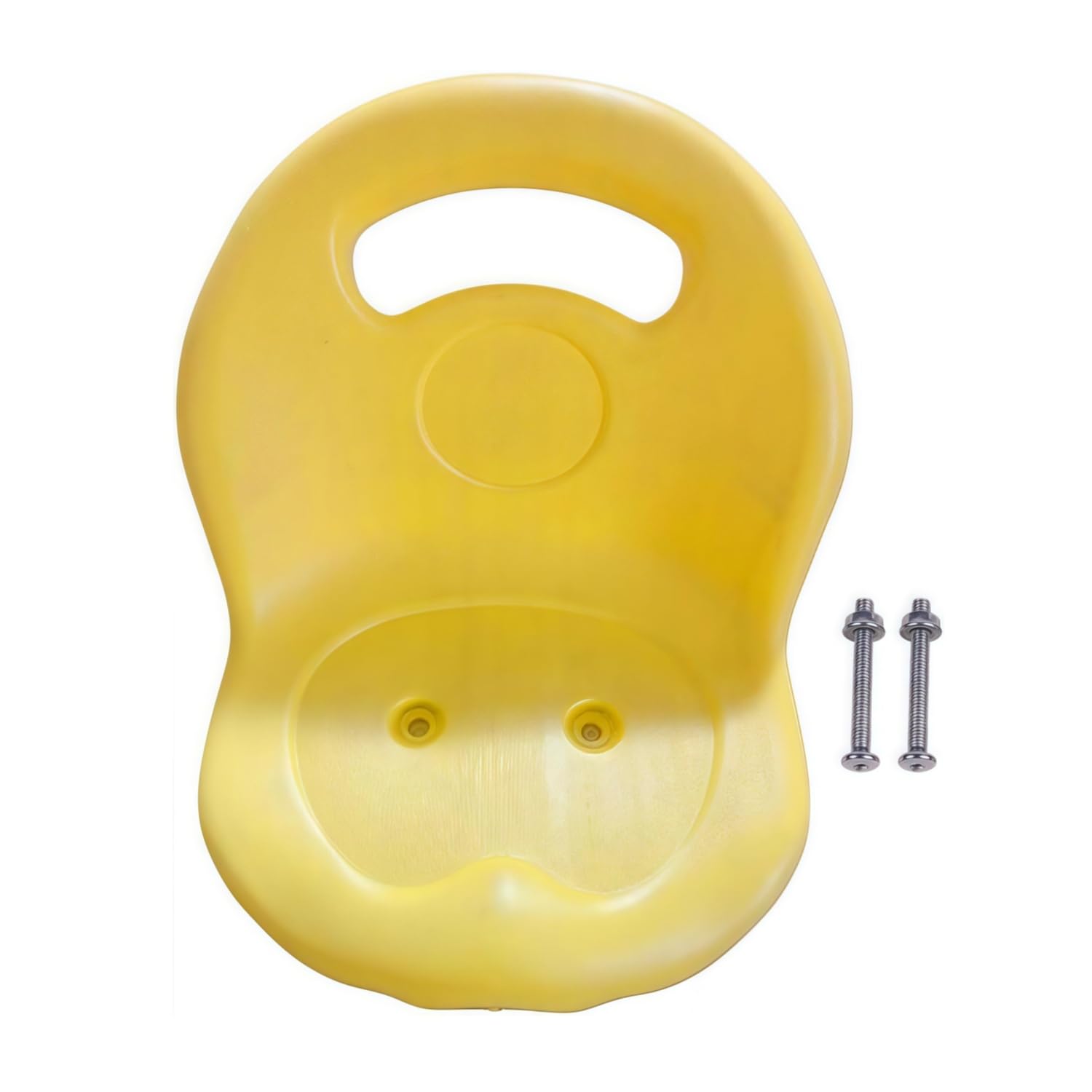 Toddler Tricycle Seat Replacement Kids Trike Go Karts Backrest Saddle Repair Parts Kids Bike Seat with Backrest for Trikes Kart Drift Racing Cart (Yellow) — image 1