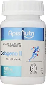 Colágeno Tipo II 300mg (60 caps), Apisnutri