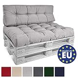 cojines para palets exterior ikea ✅ DISTINTAS MEDIDAS Y COLORES - Puede elejir entre almohadas para palés con las medidas 120 x 80 cm y cojines de respaldo de 120 x 40 cm de la marca Beautissu, serie ECO Style y podrá usarlos tanto en casa como en su balcón, terraza o patio.