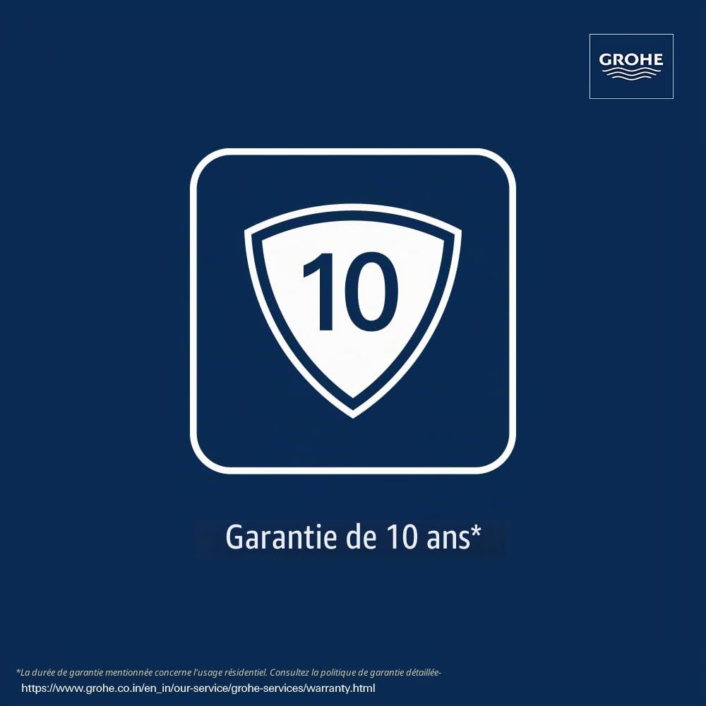 GROHE 38732Sh0 Plaque de Commande Wc Skate Cosmopolitan, Blanc (Import Allemagne)