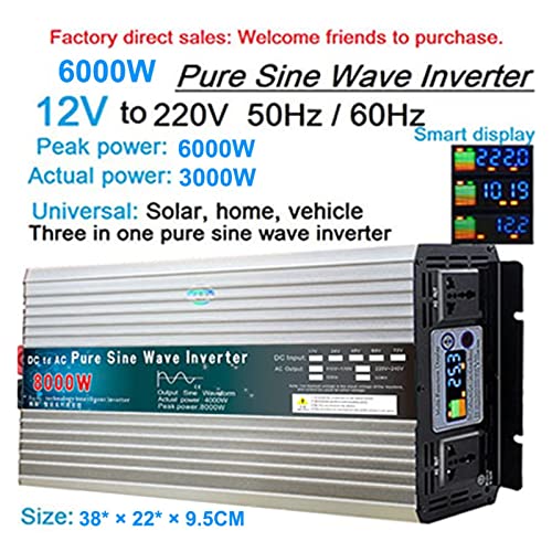 Onduleur solaire pure sinus 24V 4000W pour l'autonomie en camping-car et van aménagé - 2