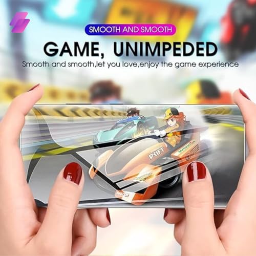 Image of Pack Unbreakable Membrane Screen Protector Guard Compatible For OnePlus 11R, 6.7 Inch | Hydrogel Membrane Ultra Smooth Touch, fingerprint working with installation kit and guide