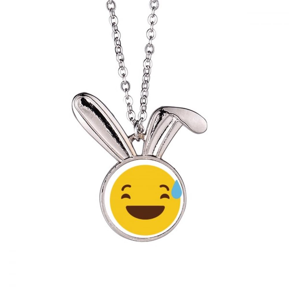 Collier lapin Laugh Awkward résistant pour éviter les bijoux ternes - 5