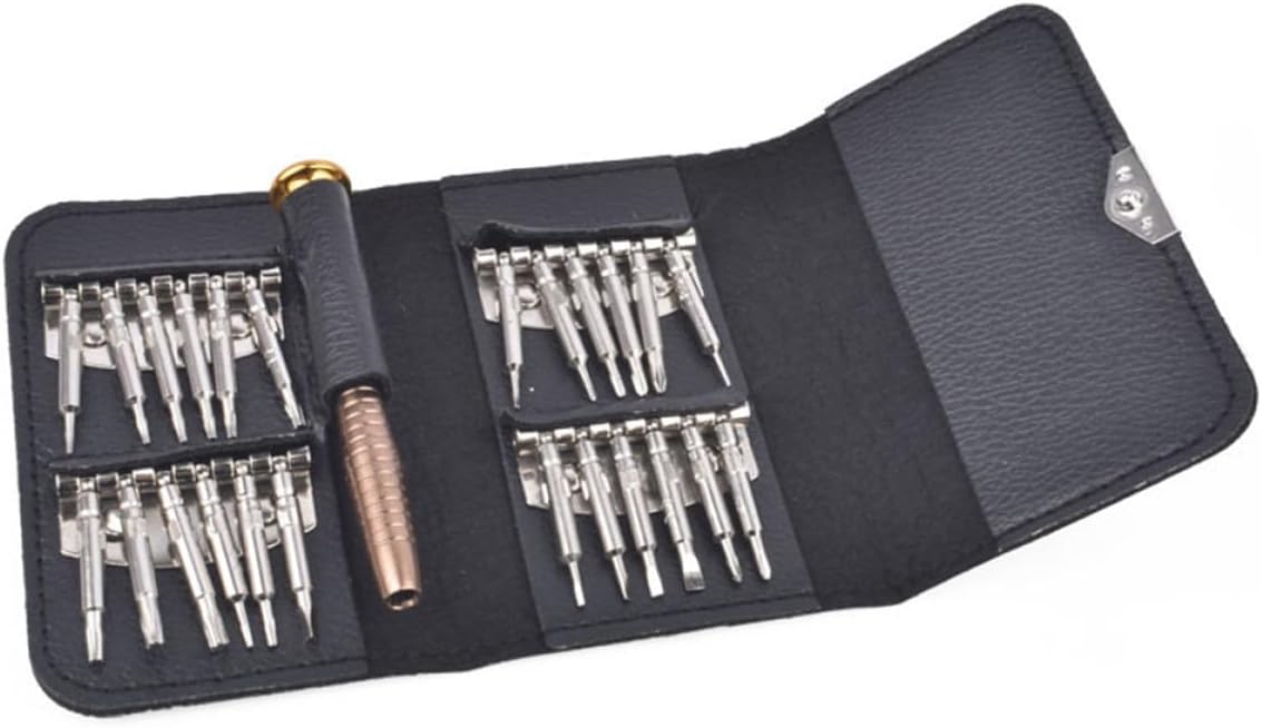 37pcs Tablet Computer Repair Tool Kit with Pry Disassembly Tools for Phone and Laptop Maintenance, Precision Electronics Screwdriver Set for DIY Tech Repairs Random Color