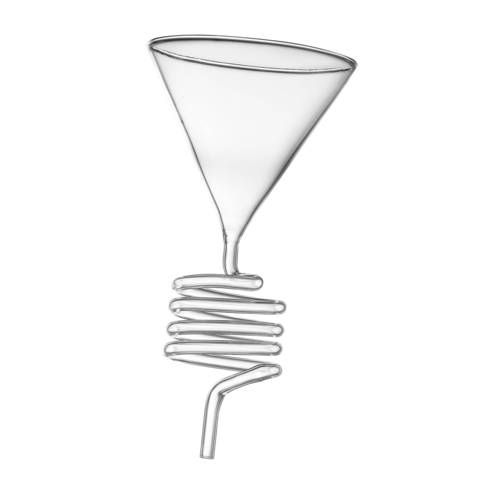 Cafetera de Cristal con Gotero, Versátil Y Fácil de Mantener, Colador, Embudo para Máquina de Espresso, Accesorios de Oficina, Style a, Individual