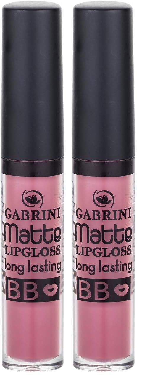 Gabrini Matte Lipgloss Mat Dudak Parlatıcısı (No: 2) (2 paketi)