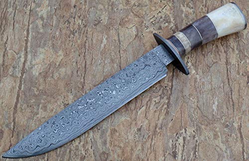 KE-0222-HK Custom Handmade Damascus Knives-15.00