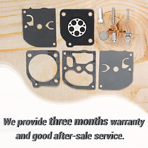 Savior Carburetor Carb Repair Kit Gasket For Zama Rb-39 Homelite 250 Mcculloch 38Cc 35Cc 32Cc Chainsaw #TOP2