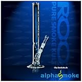 Wandstärke: 5mm RooR Bong ICEMASTER 5.0 black mit Kickloch