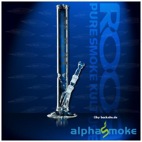 RooR Bong ICEMASTER 5.0 black mit Kickloch