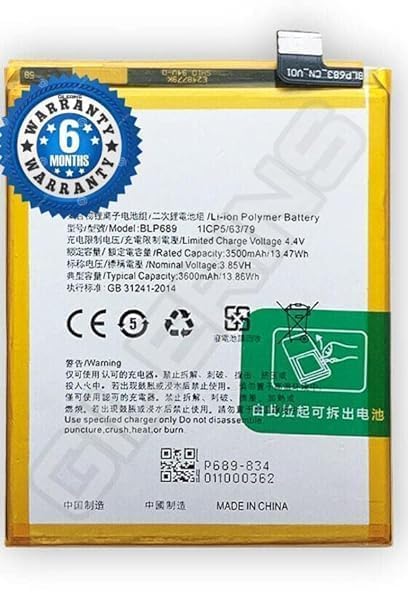 Image of Original BLP689 Battery for Oppo K1 / A7X / A7S / F9 4+ 128G F9 PRO / C2 PRO / 2 PRO / RMX1801,RMX1807 Battery with 6 Month Warranty *** (SEPND47)