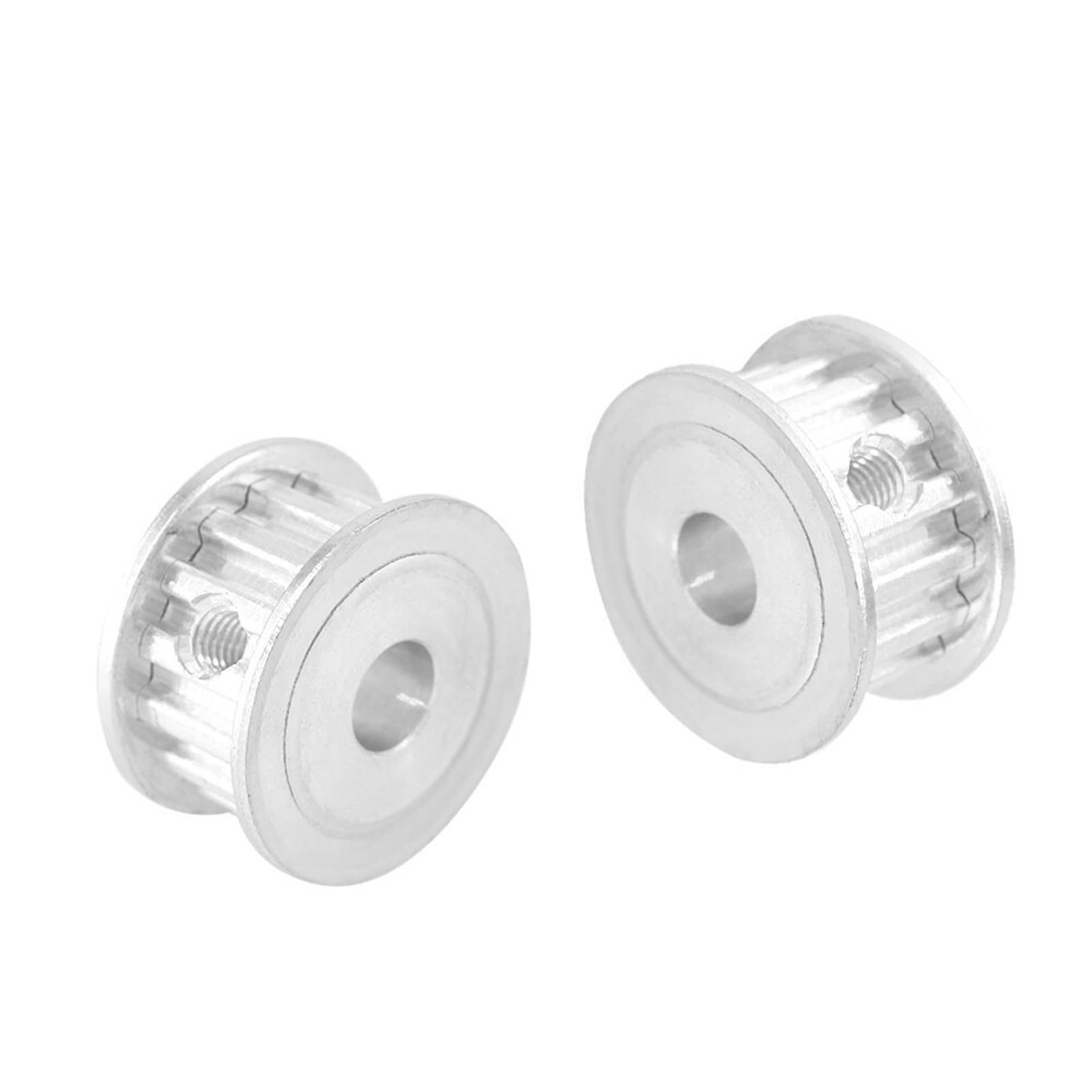2 Stück XL 16T Zahnriemenscheibe Aluminium - 11mm Riemenbreite, 12mm Bohrung
