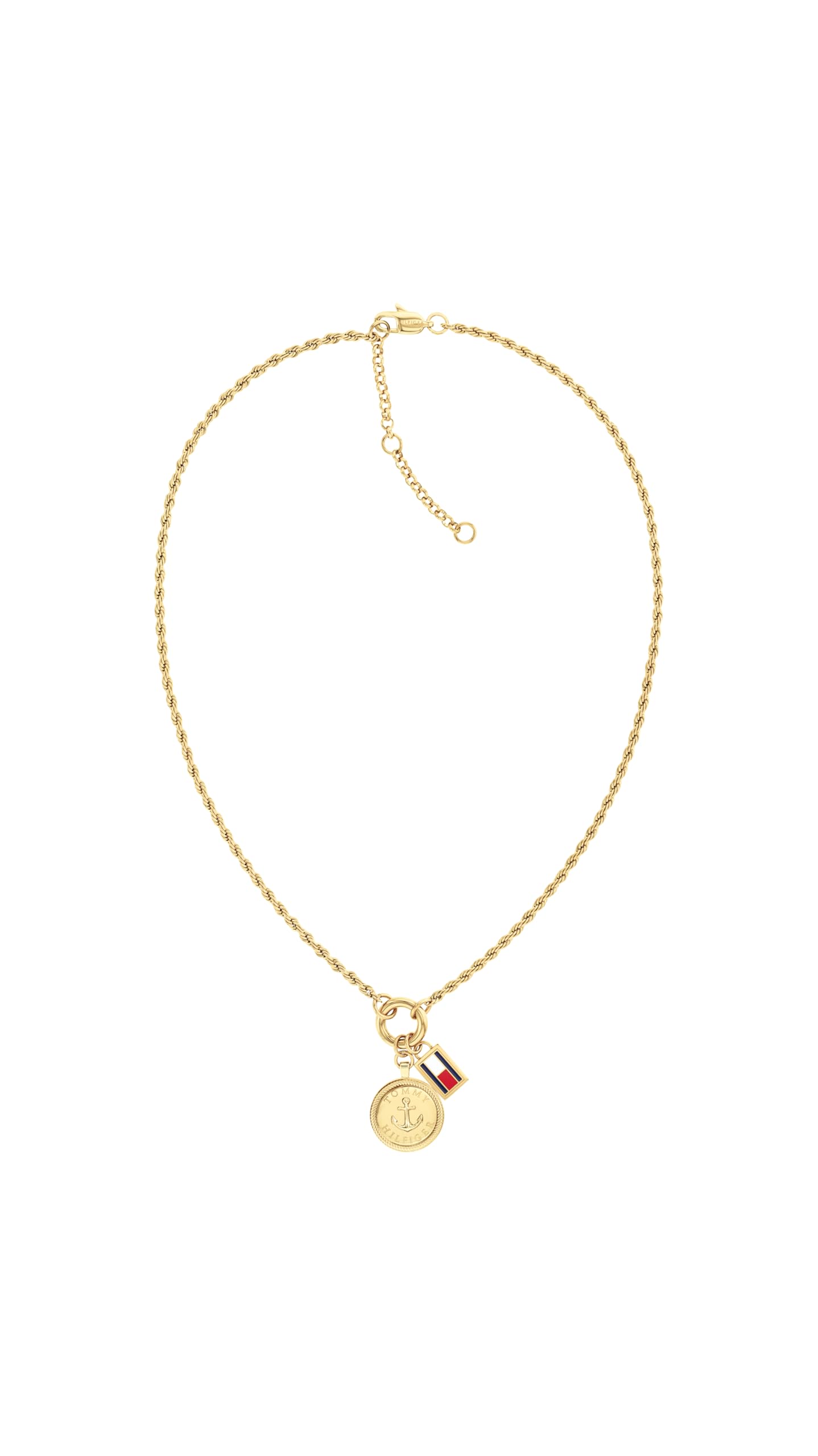 Tommy Hilfiger 2781029 Nautical Charm Gold-Tone Necklace Jewellery