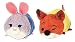 Disney Tsum Tsum Zootopia 3.5" Plush Set of 2 - Judy Hopps and Nick Wilde