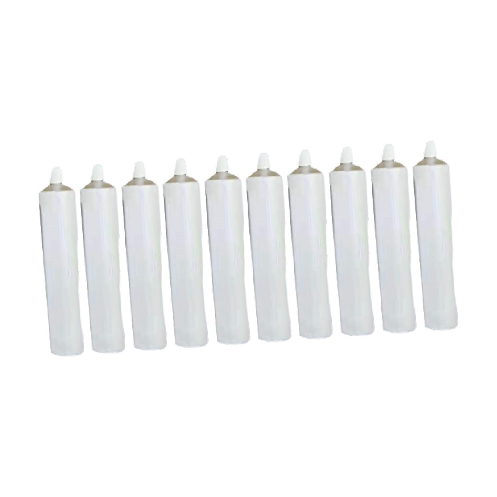 Puste aluminiowe tubki do farby, pojemniki do wielokrotnego napełniania do gwaszu, akrylu, oleju, kremu do rąk, łatwe otwieranie, 10 szt., 20 ml każda dla artystów i dekoracji wnętrz