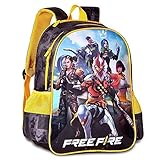 Mochila de Costas, Clio, Infantil, Free Fire