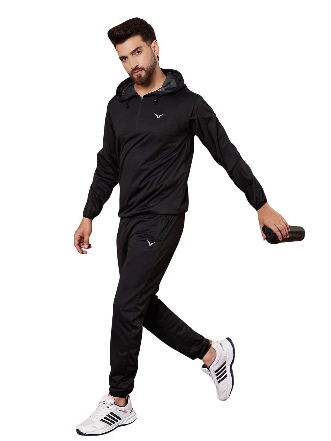 Invincible Men's Light Weight Stretchable Sauna Lined Warm Up Set-picture-18