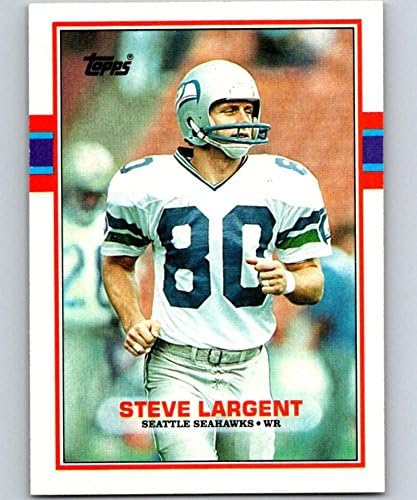 Football NFL 1989 Topps #183 Steve Largent Seahawks