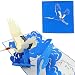 PopLife Crane Bird Pop Up Card, 3D Card for All Occasions - Gift for Artists, Birding