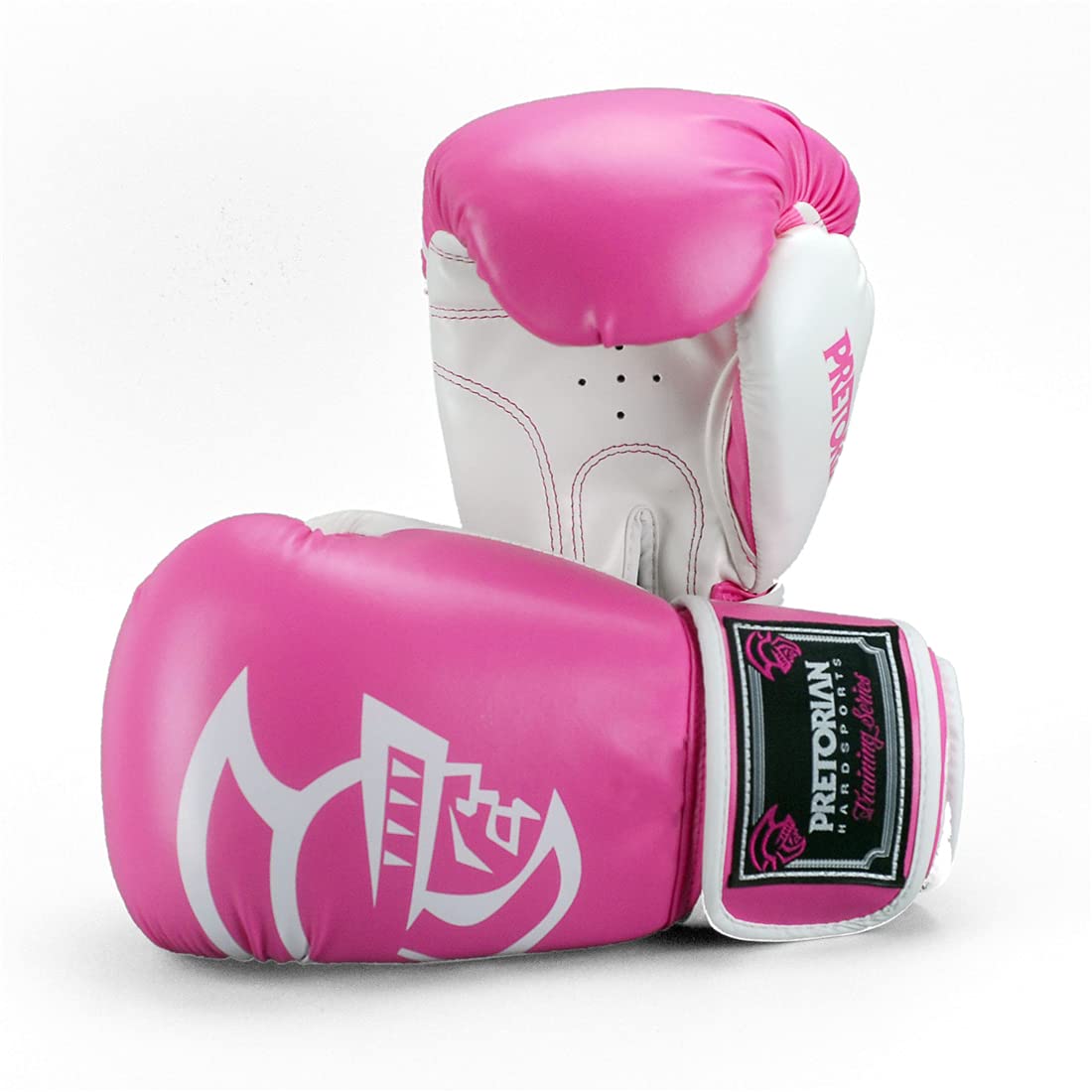 Guanti da inscatolamento di Grado per Uomo e Donna, Guanti da Allenamento, Muay Thai Boxe, Attrezzatura Sanda Fight Fight Fight Arts Kick Boxing Formazione Guanto 8 10 12 14oz,Rosa,8oz