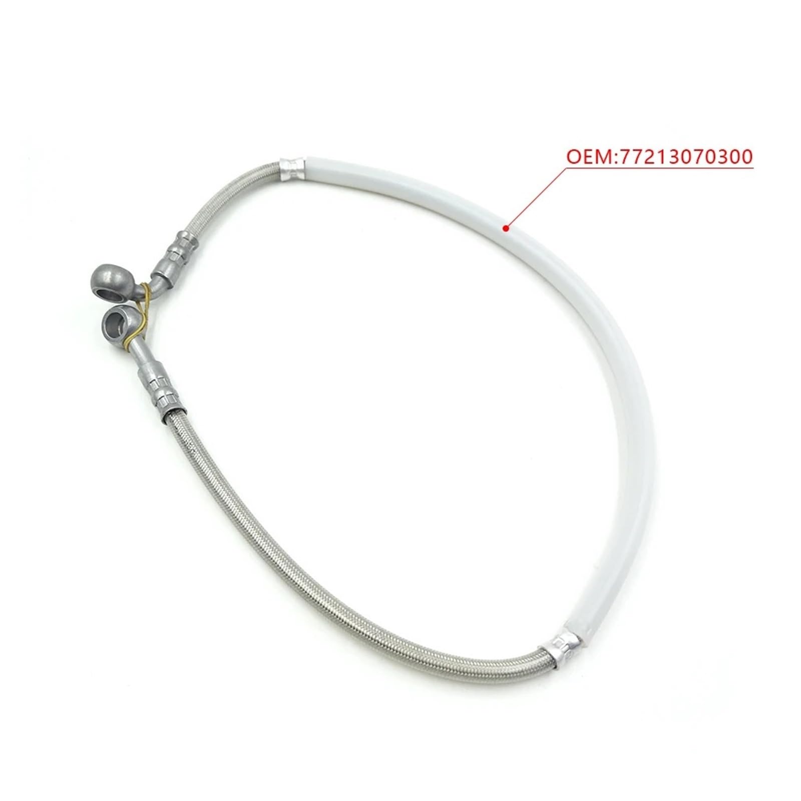 Câbles de transmission pour moto Flexible frein arrière tressé acier Pour 77213070300 moto raccord banjo M10 conduite d'huile