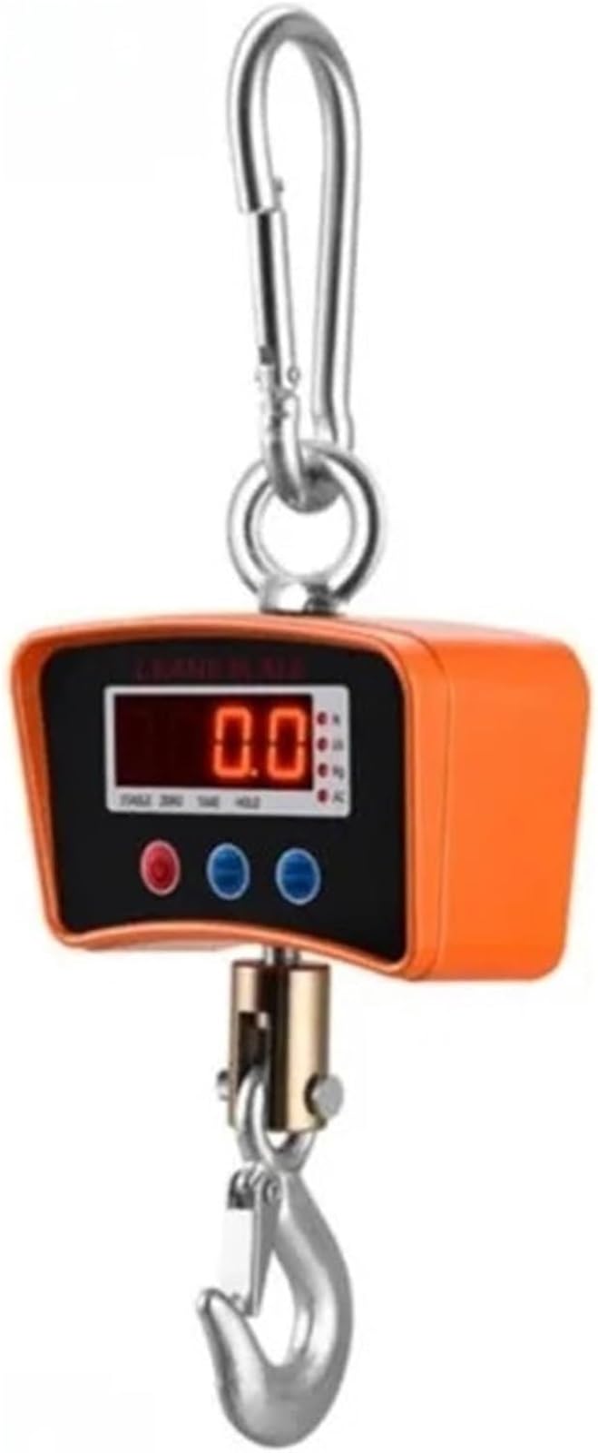MYUYEE Ocs-B1 Direct Display Electronic Crane Scale 500Kg/1000Kg Industrial 1T Lifting, Black 500Kg (Orange 1000Kg)