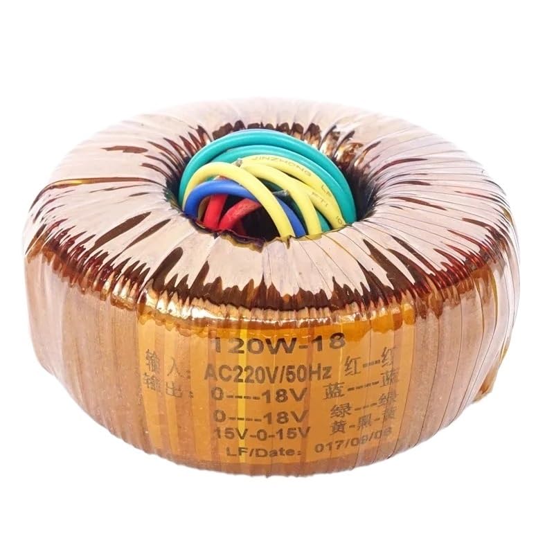 Audio 120W toroidal Transformer for Power Amplifier (Color : Version 1, Size : 110V)