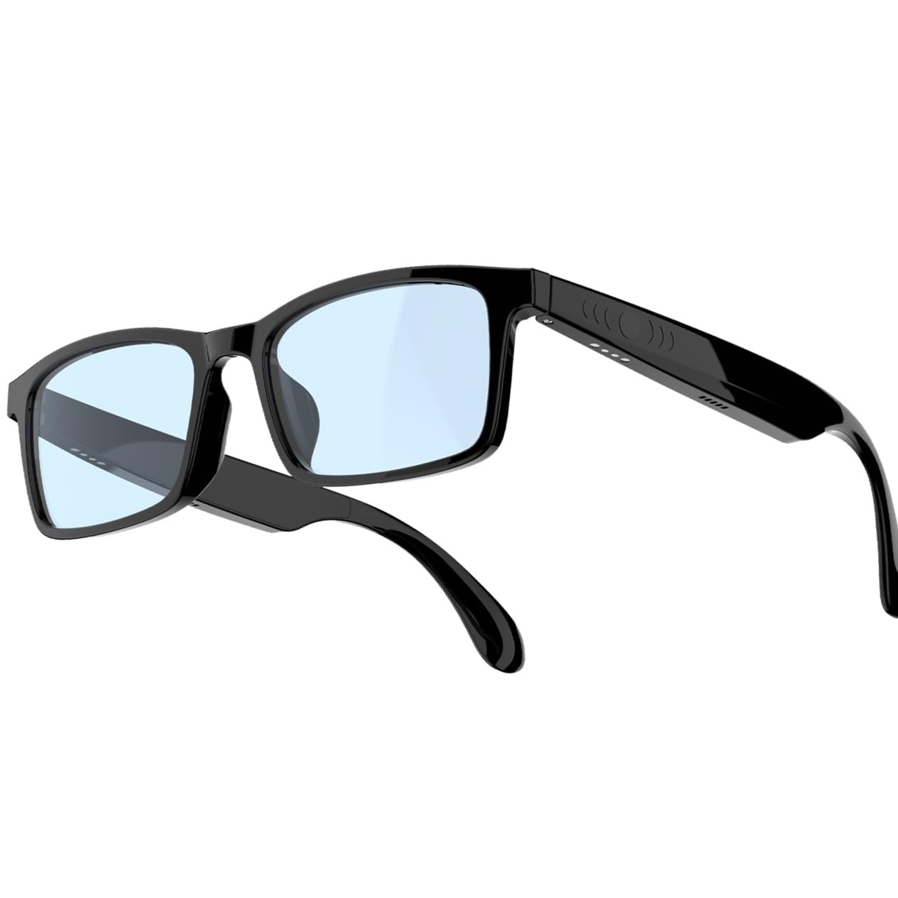 Tulbeys G10-Z Smart Glasses with Bluetooth, Open Ear, Voice Assistant, Mic Speakers, and Blue Light Filter Lenses - Enjoy Low Latency Audio and Hands-Free Listening Experience
