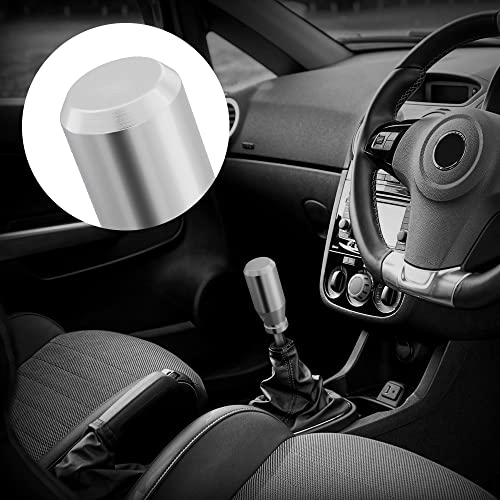 Amazing Auto (Silver) Automatic Manual Weighted Shifter Knob Gear Shift Knobs For Mazda Miata Nissan 350Z Subaru Sti With Metal Adapters M8X1.25,M10X1.25, M10X1.5, M12X1.25 #TOP5