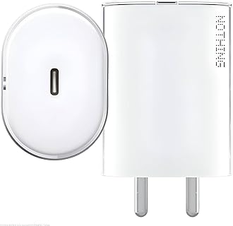 Nothing Original 45W Type C PPS Fast Charger for Nothing Phone 3a/3a Pro/1/2a Plus/2a/2/33w Charging-CMF Phone 1/Buds/Tab Support Upto 50W Charging-Rapidly Charge Adapter 45 Watt USB-C, White