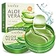 60 Pcs Aloe Vera Serum Augenpads gegen Augenringe Tränensäcke Falten Puffiness Schwellungen,Anti-Aging Eye Pads mit Hyaluron & Kollagen Hyaluronsäure kühlende Augenpads Bio Frau/Männer