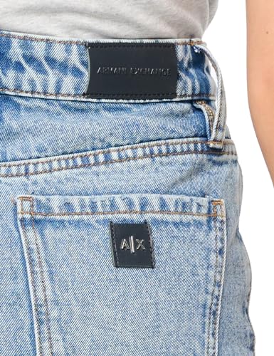 Armani Exchange Women's Mini Denim Skirt4