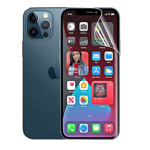 CUFEREDU 2 uds Protector de Pantalla Flexible para iPhone 12/12 Pro 6.1