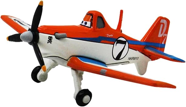 Planes No.7 Dusty Metal Diecast Plane Model Toy, Best Gift for Kids and Collectors No.7 Dusty NKR911