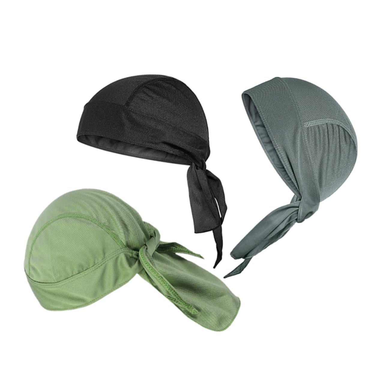 HANABASS Summer Cooling Dew Rag Men's Sports Headscarf Breathable Cycling Cap Liner