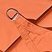 Sunnykud Triangle 9'10''x9'10''x9'10'' Orange Waterproof Sun Shade Sail Triangle Canopy Perfect for Outdoor Garden Patio Permeable UV Block Fabric Durable Outdoor