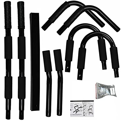 Barra Porta Multifuncional Musculação Fixa Mista Portátil GT368 - Lorben