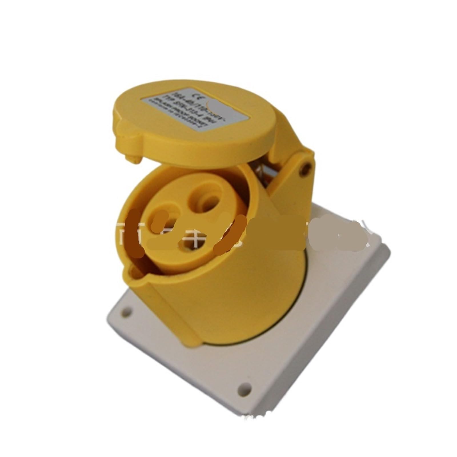 Prise dissimulée étanche IP44 32A SFN-323-4 à clapet de protection renforcé