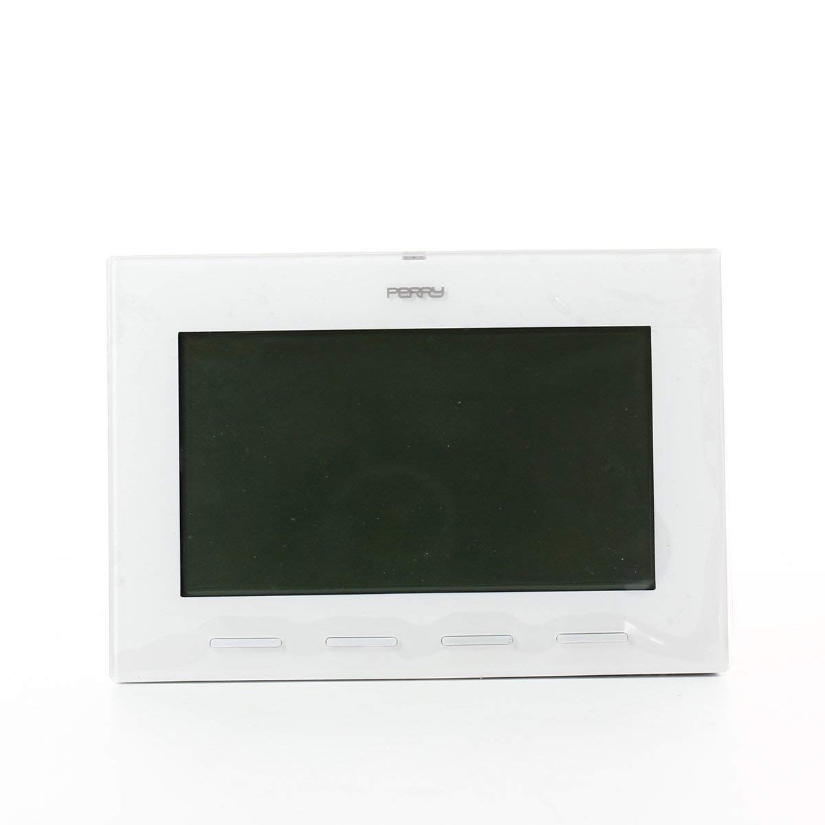 Perry 1TPTE028B Thermostat pour chaudière à Piles, Blanc