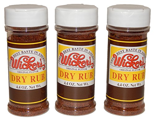 Wicker's Marinade (Dry Rub, 3 Pack Dry Rub)