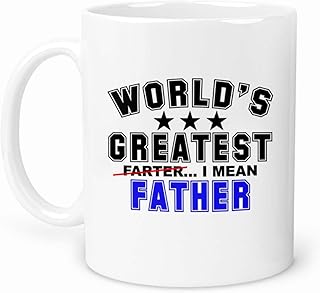 Worlds best farter, Fathers Day Gift, Dad Mug, Dad Birthday Gift, Dad Coffee, Gift for Dad, First Fathers Day Gift