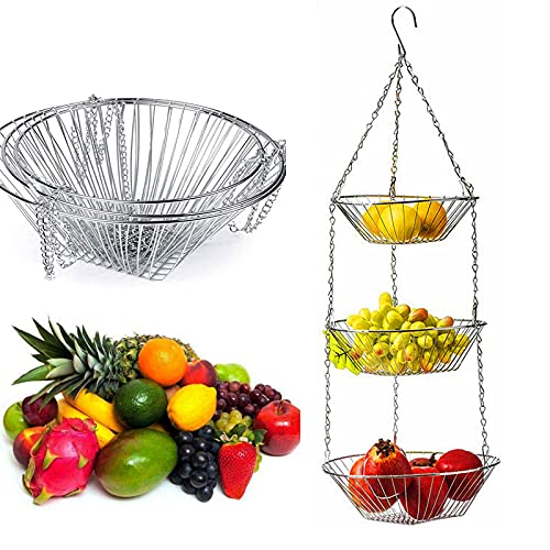 Top 10 Best Hanging Fruit Basket For Kitchen Reviews With Products List