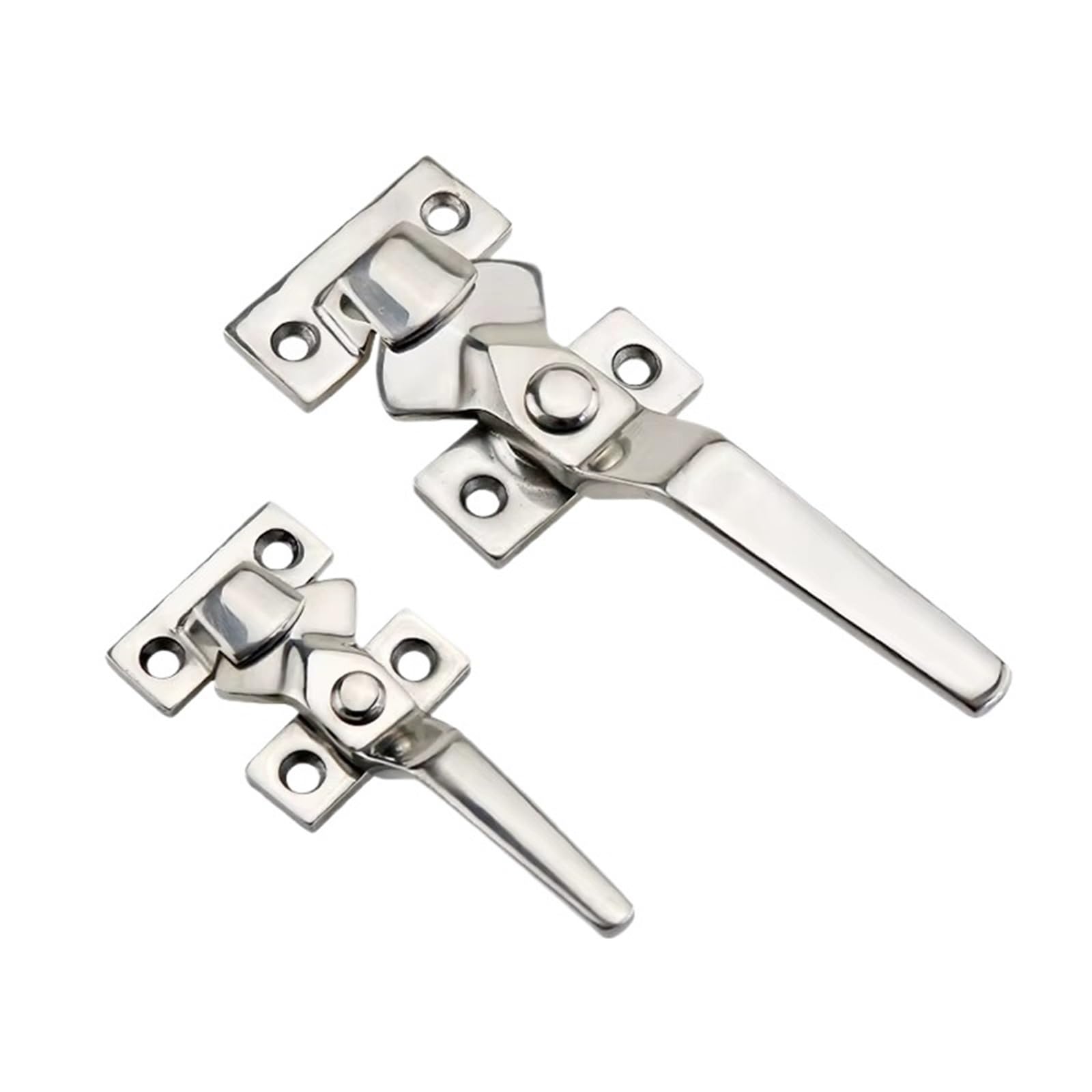 Poignée de porte en acier robuste pour machines et outillages de haute précision