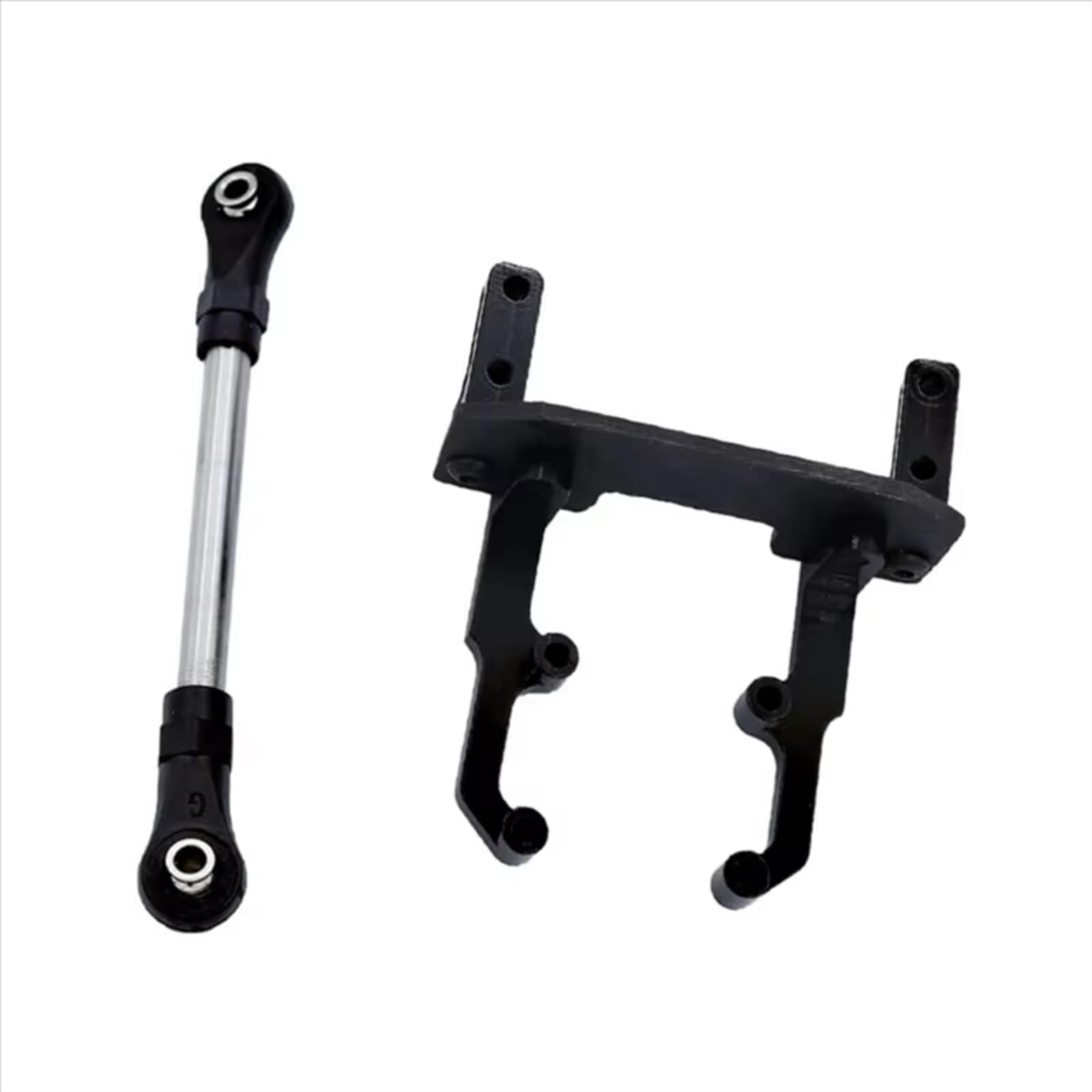 RC Car Accessories for Axial for SCX10 90046 90047 AR44 1/10 Metal Axle Servo Mount Stand Steering Link Rod RC Crawler Upgrade Parts